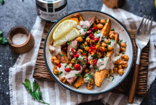 Geroosterde zoete aardappel